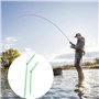 milaosk 20 Pieces Support Connecteur D'équilibre de Pêche Anti-Enchevêtrement D'équilibre de PVC Flèches Ensemble D'accessoires 