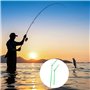 milaosk 20 Pieces Support Connecteur D'équilibre de Pêche Anti-Enchevêtrement D'équilibre de PVC Flèches Ensemble D'accessoires 