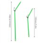 milaosk 20 Pieces Support Connecteur D'équilibre de Pêche Anti-Enchevêtrement D'équilibre de PVC Flèches Ensemble D'accessoires 