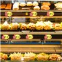 Honatrv 120 Pièces Etiquette Prix Magasin Étiquette de Vente au Détail en Papier Étoile Vente Prix Étiquette Etiquette Promotion