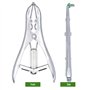 Svauoumu Pince de Castration Pour Animaux, Pince de Castration en Acier Inoxydable Avec 200 Anneaux en Caoutchouc, Pince de Cast