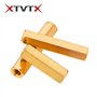 XTVTX 300 pièces M2 Entretoise hexagonale en laiton à filetage Acier inoxydable Mâle Femelle Kit d'assortiment d'écrous à vis
