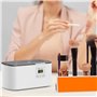 KECOOLKE Nettoyeur à ultrasons pour Bijoux, 600 ML Nettoyant sonique avec minuterie numérique pour Lunettes, bagues, pièces de M