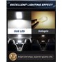 Paquet de 8 Blanc 600Lums 5050 48-SMD 12V DC LED pour Voiture Remorque Camper RV éclairage Intérieur Panneau Dôme Lampe Carte Pl
