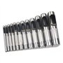 OWDEN Lot de 12 poinçons creux avec un tapis de découpe en cuir et papier souple