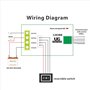 Yosoo 6 V 24 V DC 12 V 3A Régulateur De Vitesse Moteur PWM De Commande De Moteur De Vitesse Réglable Interrupteur Réversible Rég