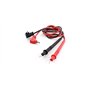 sourcing map 4.0Mm Angle droit connecteur banane pour tester fil multimètre sonde Câble 670mm