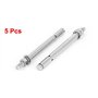 sourcingmap 120mm Long M8 Filetage Hex Écrou Manchon Ancrage Expansion Boulons Vis 5pcs