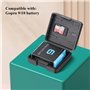 Pack De 5 Boîtes De Rangement Protectrices en Plastique Compatibles avec Les Batteries des Caméras Gopro 9/10 Hero ; Organisateu