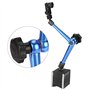 Yanmis Support de Base Magnétique, Support de Jauge Magnétique Précision Flexible Comparateur Mécanique Universel Réglable pour 