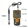 HT-1202 PH Mètre Haute Précision PH Détecteur Testeur de Qualité de L'eau Numérique 0 ~ 14PH Mètre Numérique