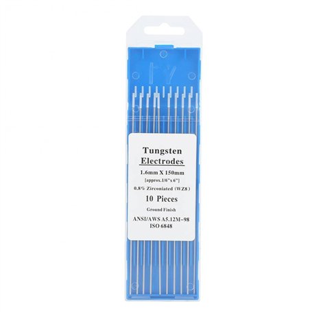 Électrodes de tungstène zirconiées
