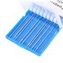 Électrodes de tungstène zirconiées, 10Pcs 1.0/1.6/2.4/3.2mm WZ8 Pointe blanche pour le soudage Tig AC, électrode de tungstène zi