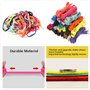 24 Paires de Lacets Plats, Lacets Plats Tissés Multicolores de 120cm de Long pour Baskets Bottes de Marche Chaussures de Skate B