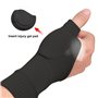 JOOTUEPO Gants de compression thérapeutique pour l'arthrite - Respirant - Gant sans doigts avec gel, Pour soulager les douleurs 
