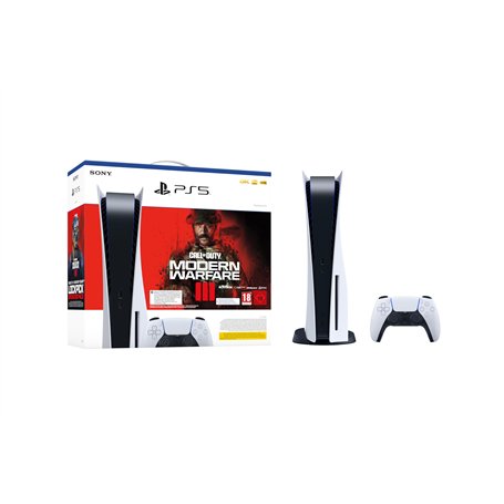 Pack Console PS5 Standard + Call of Duty Modern Warfare III (jeu en version digitale)