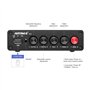 AIYIMA Amplificateur stéréo B01 Bluetooth 5.0 Digital 2.1 - Amplificateur Audio 50 W x 2 + 100 W Sub avec USB
