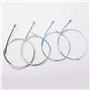 Unxuey Steel Core Cello Set complet de cordes A-D-G-C 4 prises de son Magnesium Soft avec diamètre épais pour violoncelle