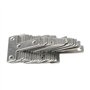 Pxyelec Lot de 20 équerres plates en forme de T à 4 trous pour réparation de meubles en bois plaqué à 90 degrés 50 mm x 50 mm