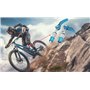 Unxuey Lot de 10 colliers de serrage pour tige de selle de vélo M6 × 65 mm Bleu