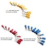 EL-SKY Lot de 480 connecteurs à sertir pour cosses électriques Assortiment de 12 tailles