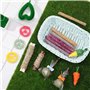 Fuyamp 15 Pcs Jouet Lapin, Jouet pour Lapin, Jouets à Mâcher pour Lapins, Jouets pour Petits Animaux, Accessoire Lapin pour Joue