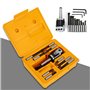 Futchoy Kit de têtes de forage/extracteur MK2 M10 F1-12 50 mm avec 9 barres de perçage de 12 mm et 1 mallette en plastique