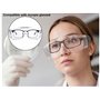 lunettes de protection transparentes