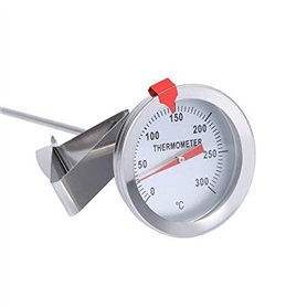 Cuisson Thermomètre Sonde Thermomètre BBQ Thermomètre de ménage Thermomètre en Acier Thermomètre de Cuisine Thermomètre Inoxydab