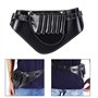 Trousse de Coiffure Professionnelle Sac de Ciseaux de Coiffure Étui en Cuir PU avec Outils pour Ciseaux et Accessoires de Coiffe