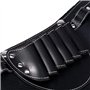 Trousse de Coiffure Professionnelle Sac de Ciseaux de Coiffure Étui en Cuir PU avec Outils pour Ciseaux et Accessoires de Coiffe