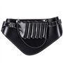 Trousse de Coiffure Professionnelle Sac de Ciseaux de Coiffure Étui en Cuir PU avec Outils pour Ciseaux et Accessoires de Coiffe