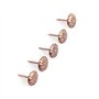 100pcs bronze antique tapisserie d'ameublement clou bois décoratif clou pour décor de meubles de maison ( Size : Type7-green Bro