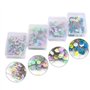 Yosoo Lot de 100 Pcs Épingles Droites Têtes Colorées pour Couture Artisanat DIY (Bouton)