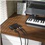 DigitalLife USB MIDI Host Box, 1-in-1-out avec Interface MIDI 5-PIN, Pont pour Claviers USB-MIDI, Contrôleurs MIDI - (UMH-10)