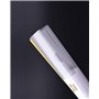 TUKA-i-AKUT 20x A4 Reliure Barre Coulissante, Transparent Chemise de Couvertures de Rapports, Rapport D'affichage Couverture Org