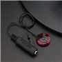 EMSea 2pcs Micro Piézo Transducteur de Microphone à Contact Piézo-électrique avec Câble 1/4 Femelle Jack 12 pouces Adhésif pour 
