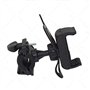 SCOOTISFACTION Support de téléphone universel en plastique noir pour guidon de trottinette électrique de vélo Xiaomi Noir