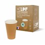 LPF LE PETIT FOURNISSEUR - Lot de 500 Gobelets jetables en Carton Kraft 30-35cl - Recyclable et Biodégradable - Gobelets café