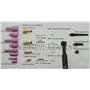 RIVERWELD TIG Jumbo lentille à gaz corps de serrage buse d'alumine tasses en céramique Kit de tailles assorties pour QQ300 PTA D