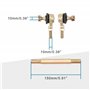 GOOFIT Rotule de Barre d'accouplement 150 mm GOOFIT - Remplacement pour véhicule Tout Terrain 4x4 et Quad