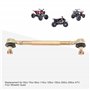 GOOFIT Rotule de Barre d'accouplement 150 mm GOOFIT - Remplacement pour véhicule Tout Terrain 4x4 et Quad