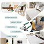 HJYDGJ Lot de 2 truelles d'angle - En acier inoxydable - Pour l'intérieur et l'extérieur - Avec spatule d'angle - Truelle de bor
