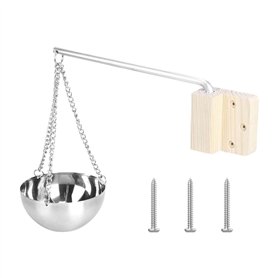 12 cm Bol aromatique en acier inoxydable