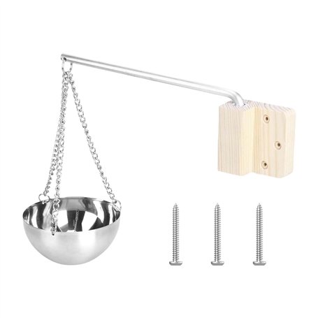 12 cm Bol aromatique en acier inoxydable