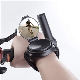 Zueyen Cyclisme Vélo Vélo Vue Arrière Miroir Poignet Garde Bracelets Retour Miroir