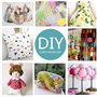 Carrées de Tissu Patchwork en Coton 7 pièces Tissus en Coton Bundle 50 * 50cm Motif Floral et Pois Assortis Tissus de Coton au M