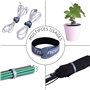 40PCS Attaches de câble Trilancer réutilisable Fermeture en Nylon Microfibre Organisateur pour Cordes et Gestion des Câbles 15cm