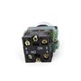 sourcingmap 2 pcs 2 NO Dpst On-Off 3 positions Maintenu Sélecteur rotatif commutateur 600 V 10 A