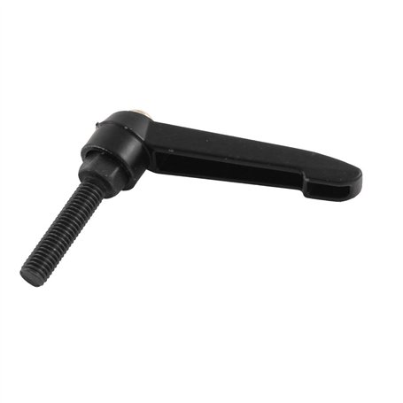 sourcing map Poignée de Serrage M8 x 35 mm Levier de serrage réglable verrouillage fileté Poignée Bouton